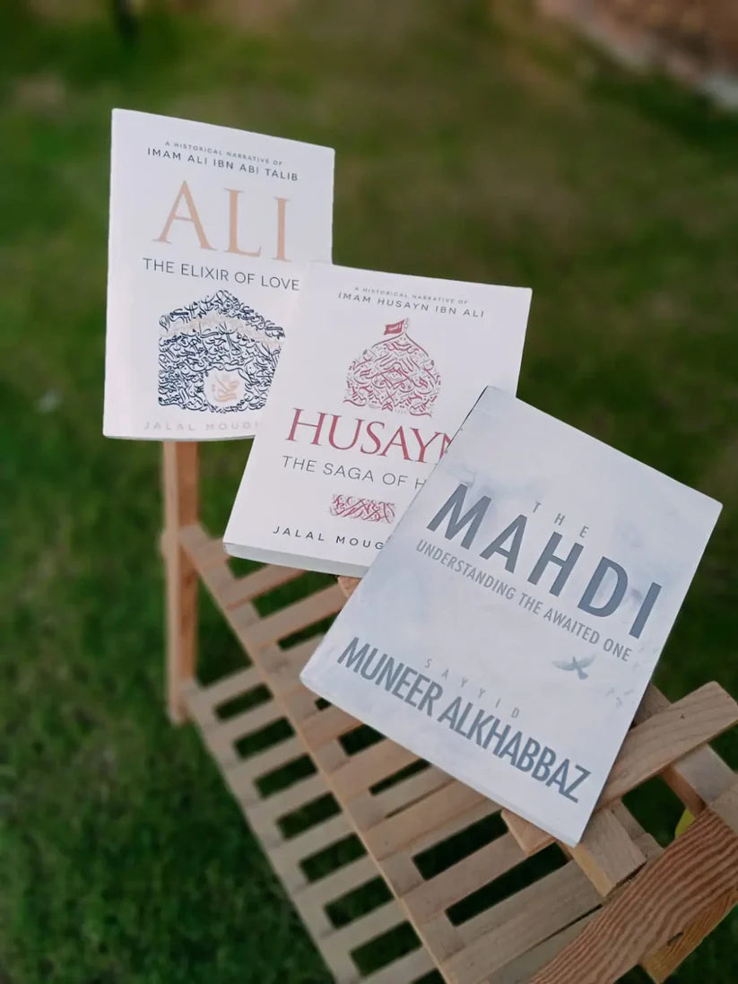 Set of three books | Ali | Husayn | The mahdi