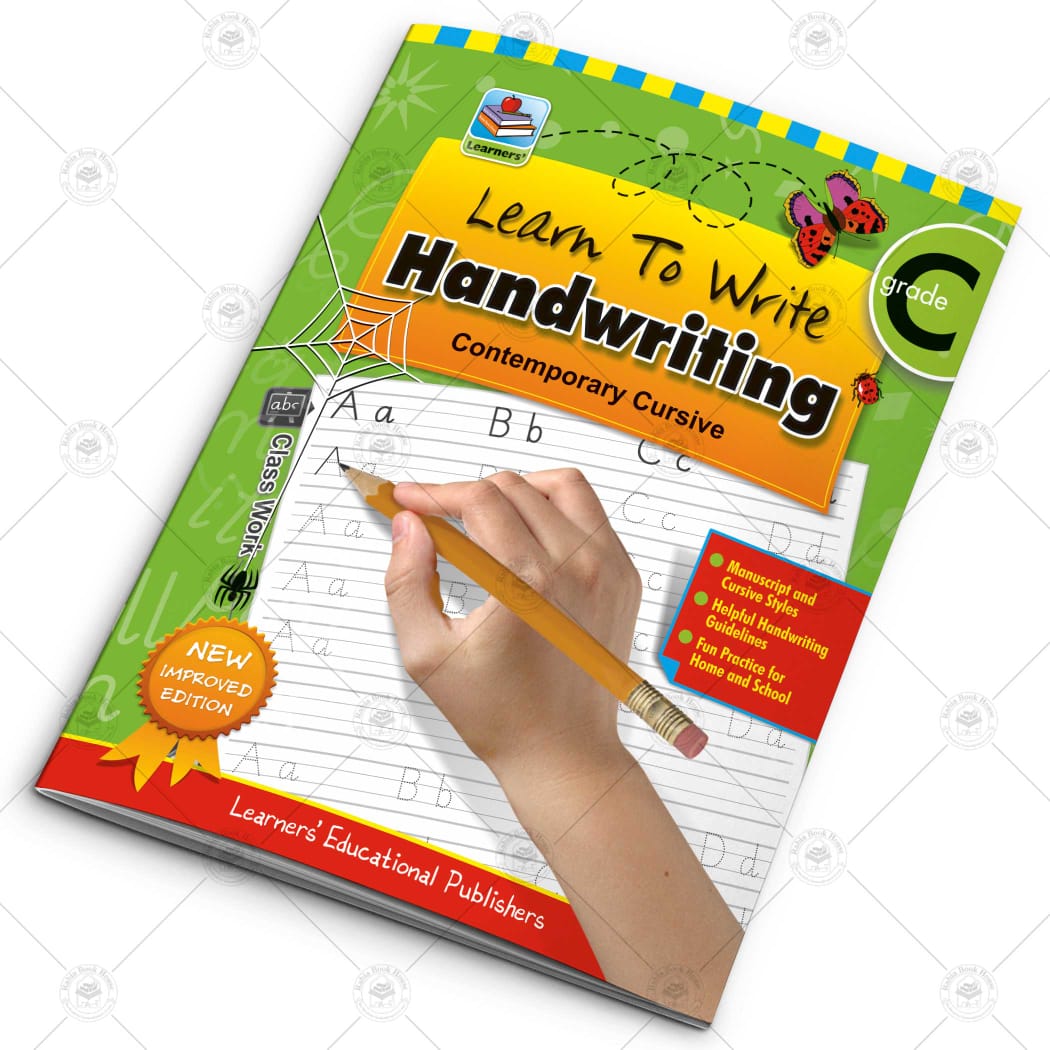 Grade C Learn To Write Handwriting Book