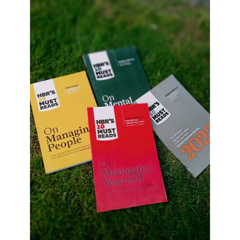 HBR,S 4 Books Collection