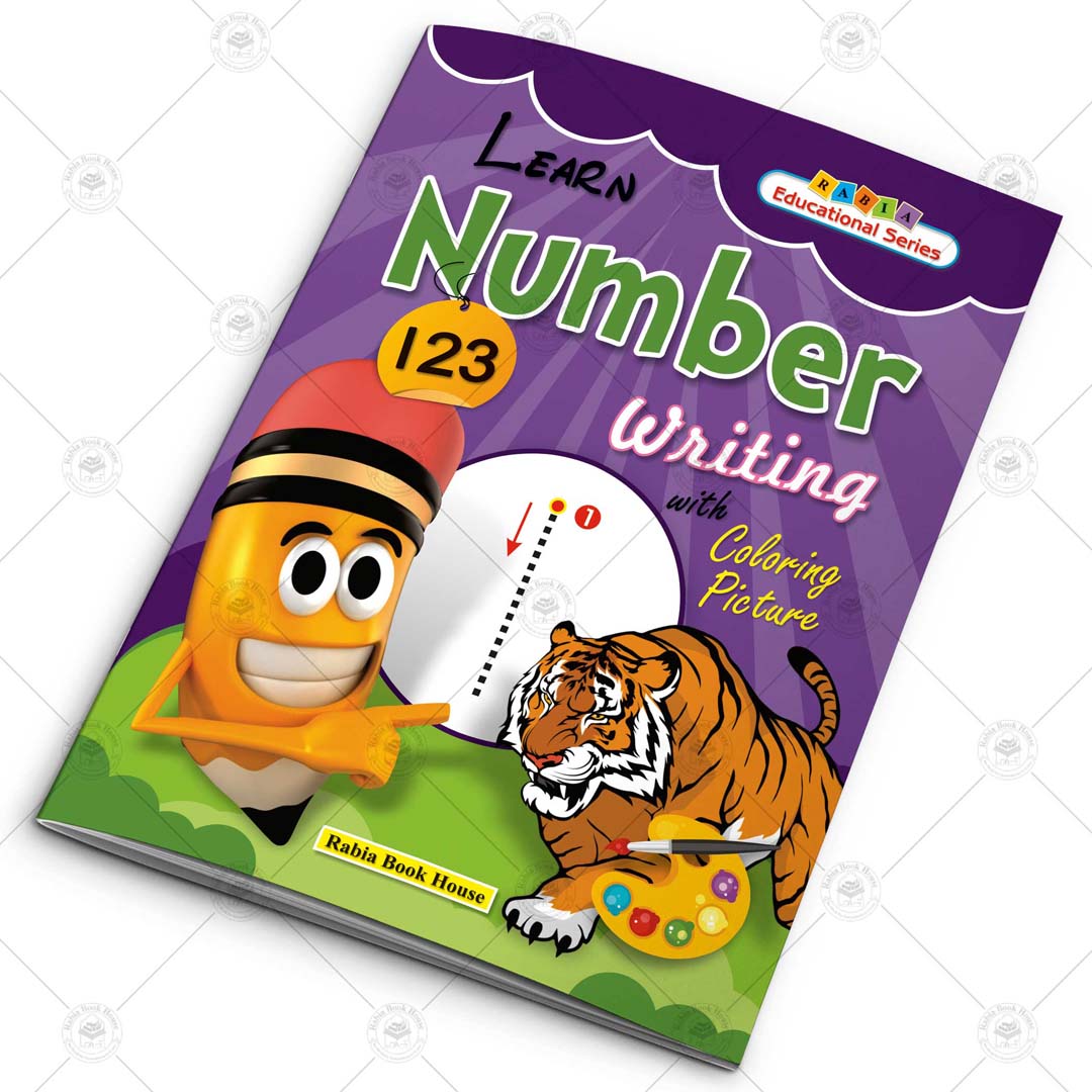 Learn Numbers Writing Book