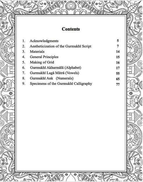 Gurmukhi Calligraphy Aestheticization Of Gurmukhi Script Ghulam Abbas