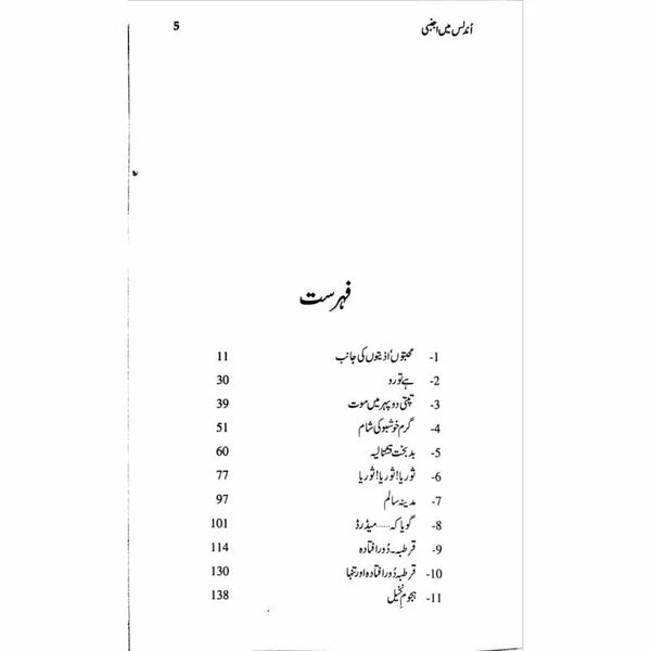 Undalis Main Ajnabi - Mustansar Hussain Tarar